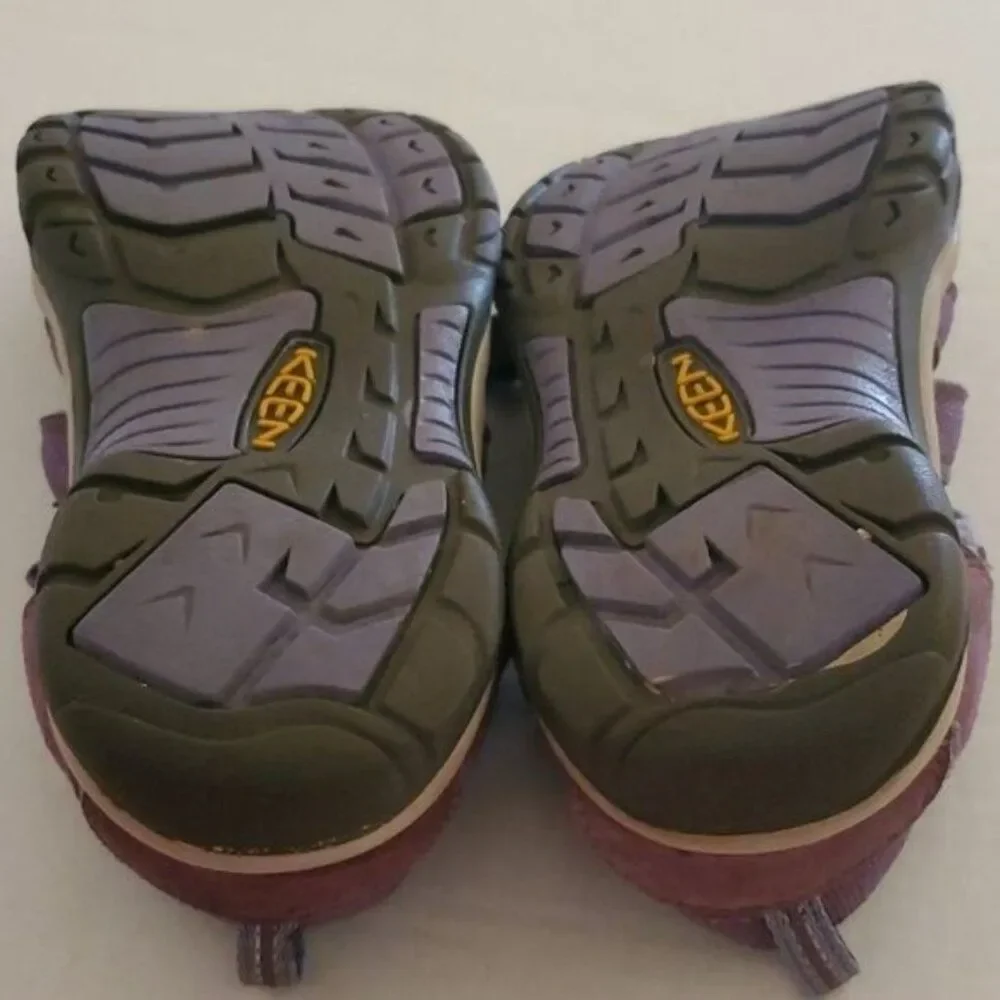 Keen purple shoes